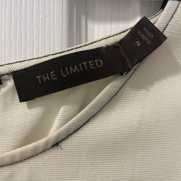 Limited black and white sleeveless striped dress - Picture 5 of 5